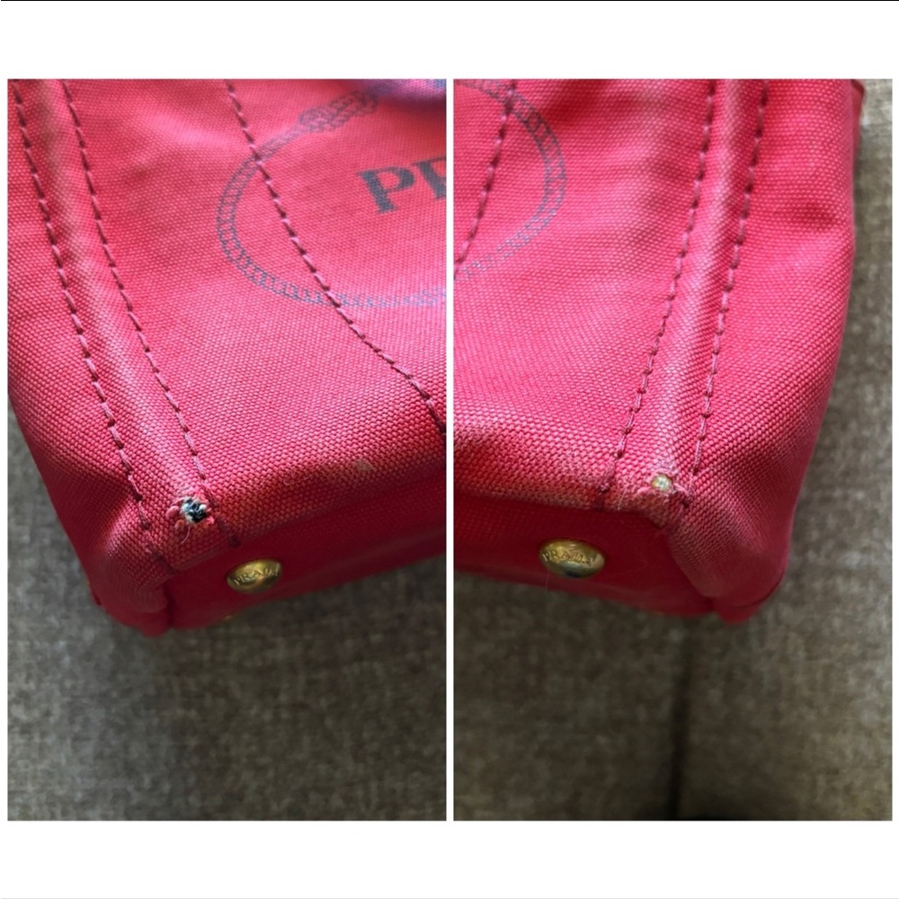 Prada Canapa Tote Bag (mini) - Picture 2 of 12